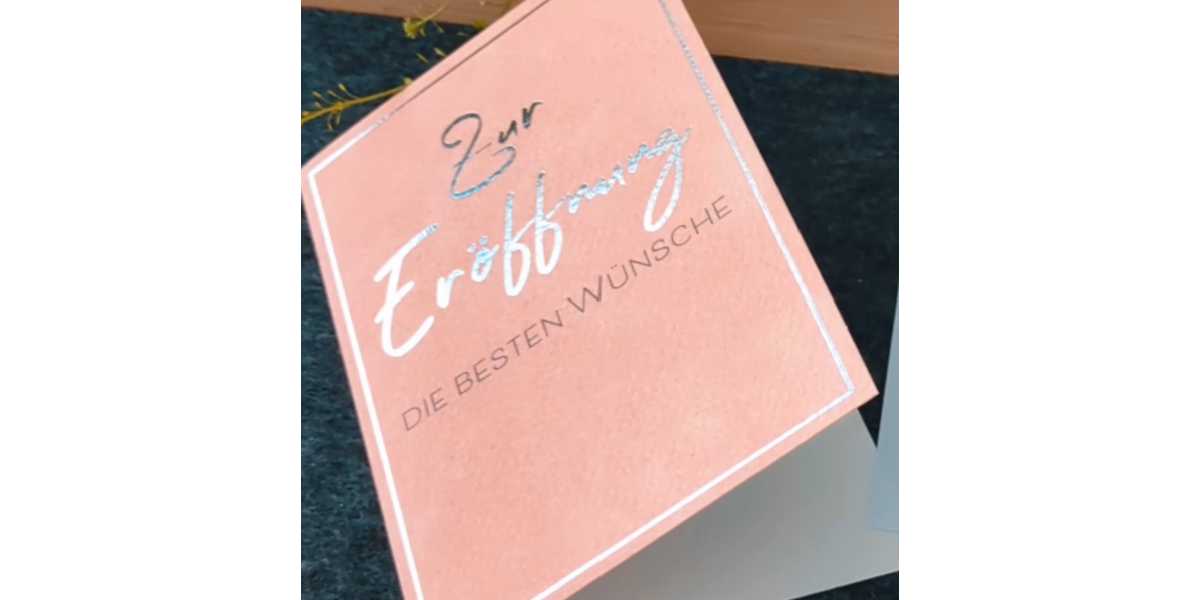 Innovativer Neuanfang mit Blumen